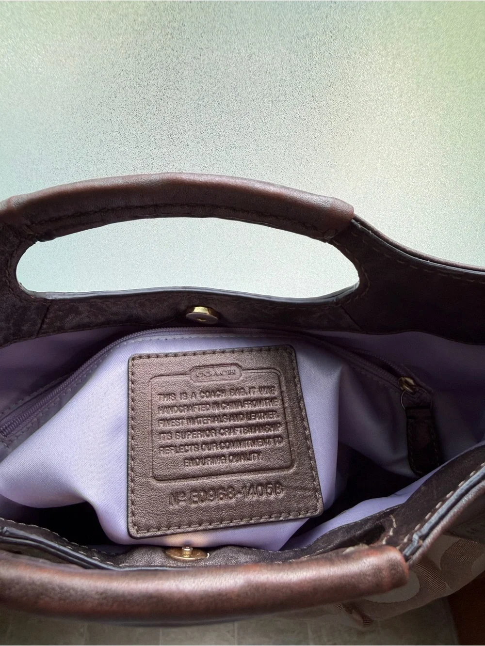 Coach Crossbody Bag in Coach Signature  EUC